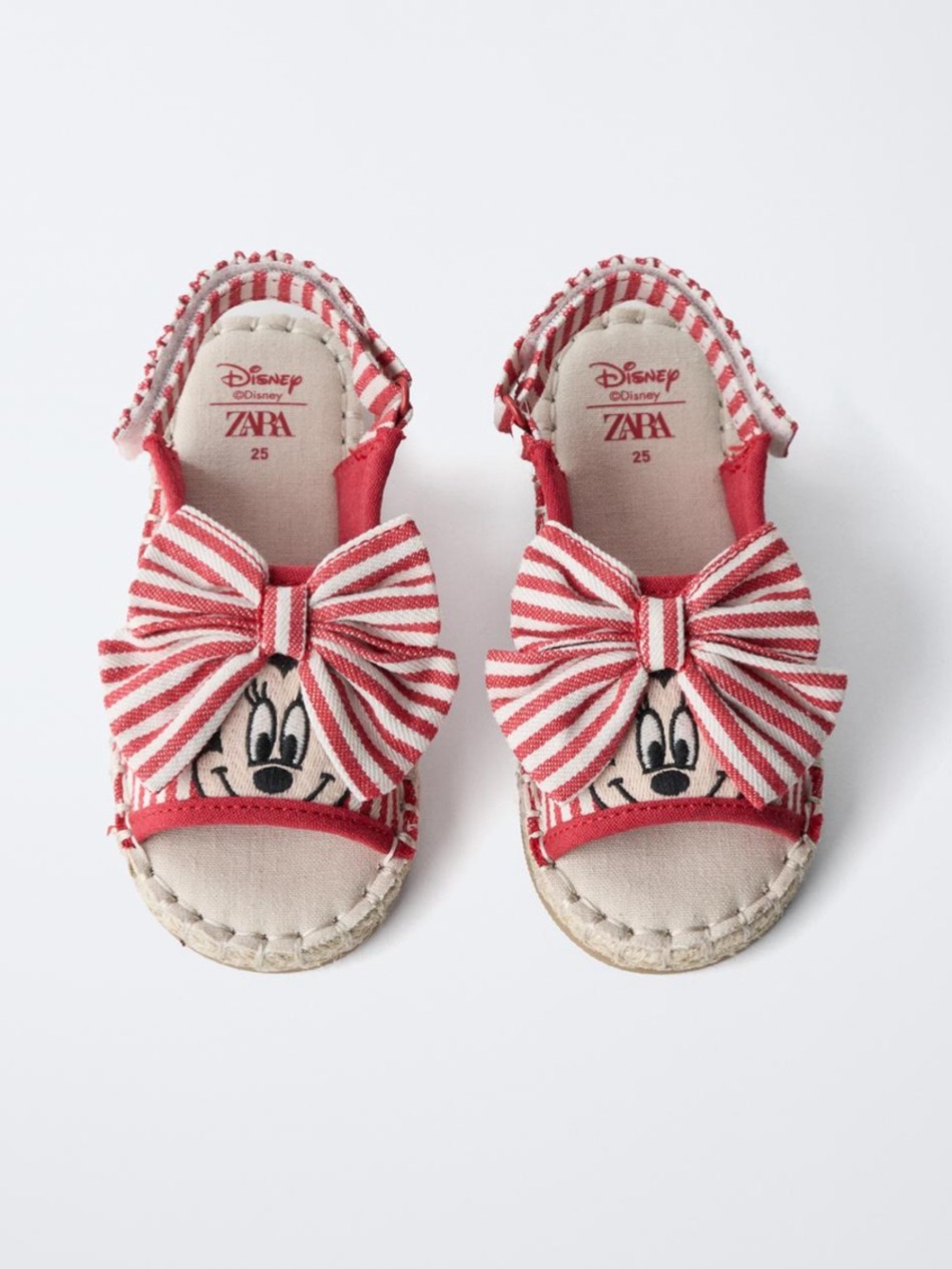 ZARA MINNIE MOUSE DISNEY SANDALS